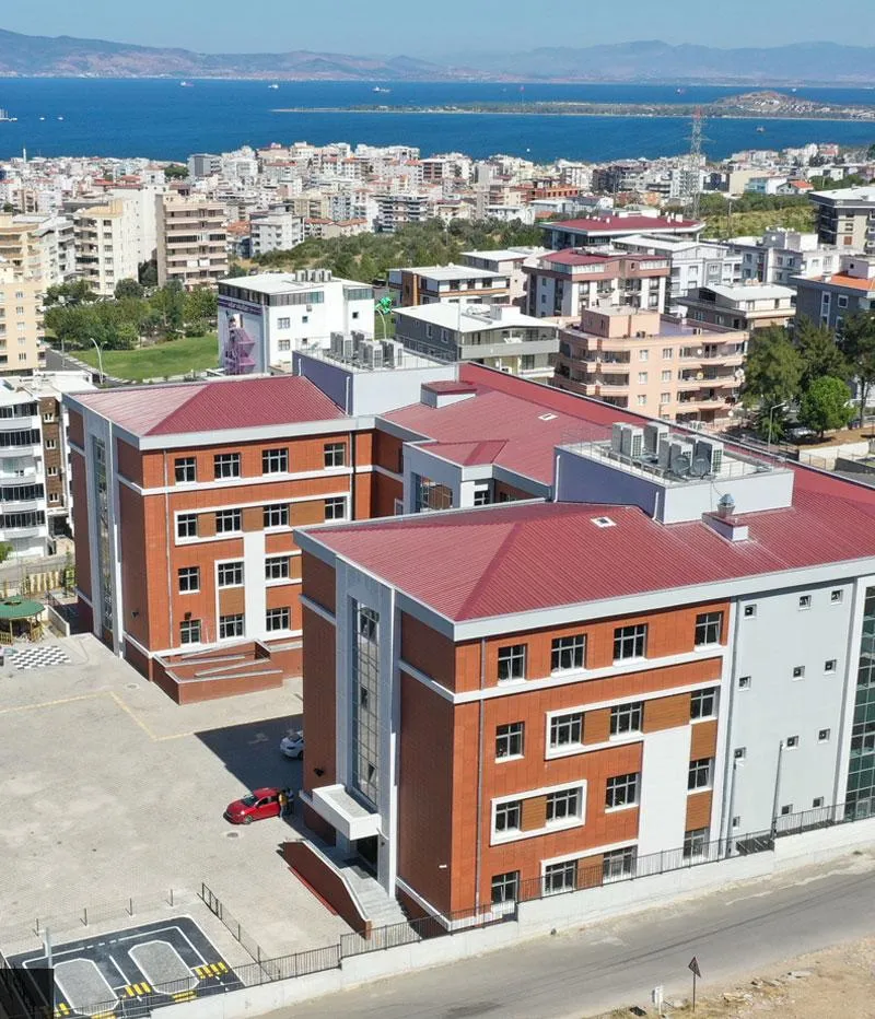 İzmir Avrupa Birliği 6 Adet 32 Derslik Okul Projesi
